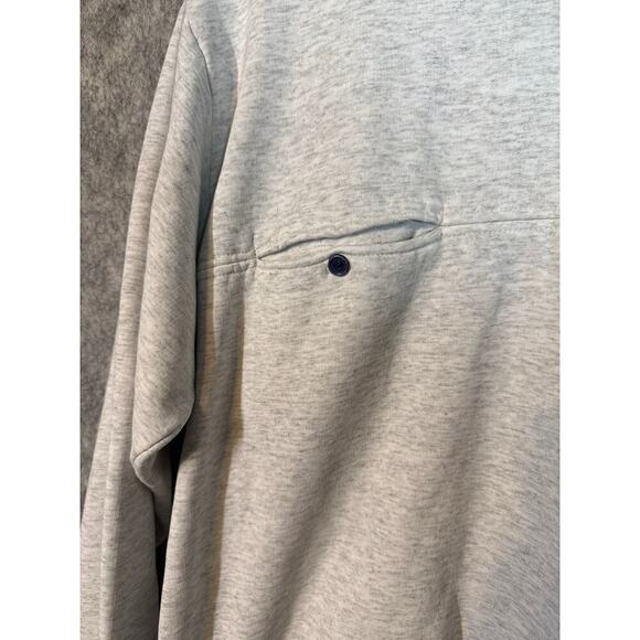 Vintage EAA Oshkosh Men's Gray Button L/XL Pullover Sweater - Picture 3 of 7